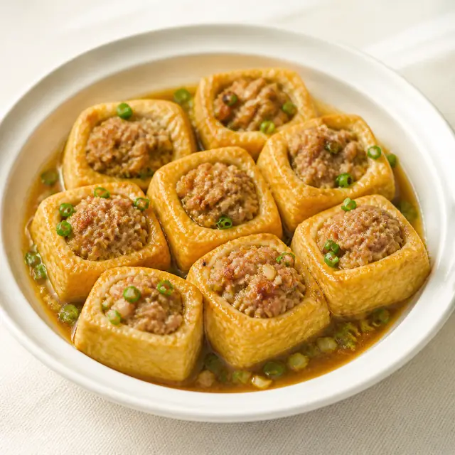 豆腐酿肉