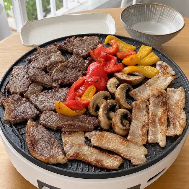 阳台烤肉