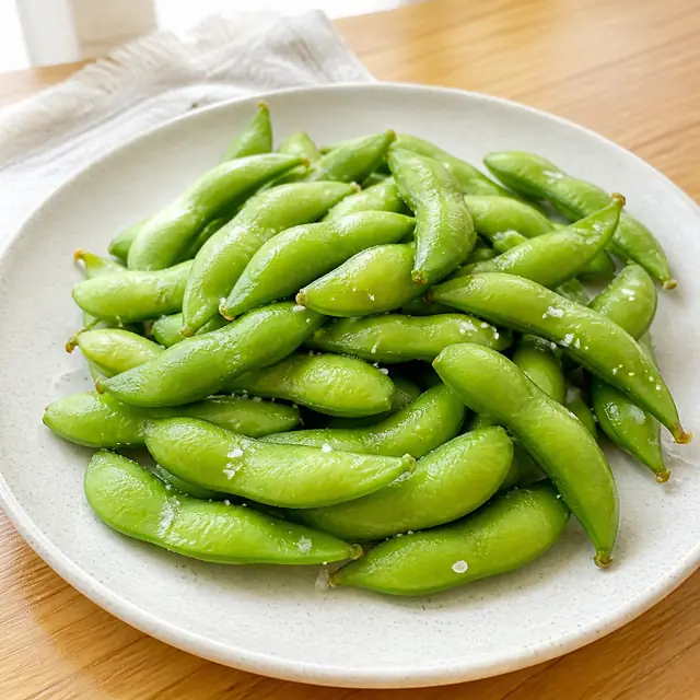 冰镇毛豆