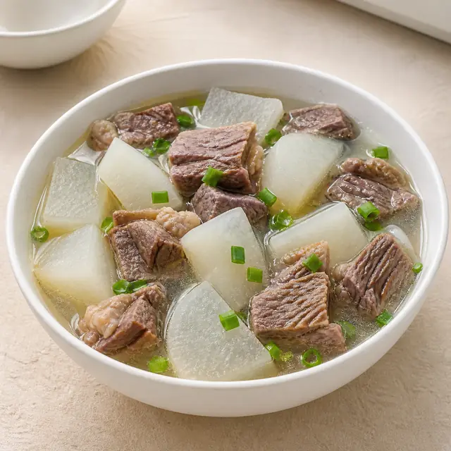 牛腩萝卜汤