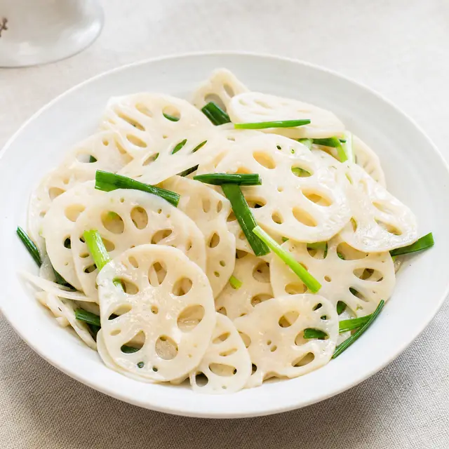清炒莲藕